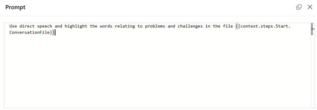 dynamic prompt example dynamic prompt example
