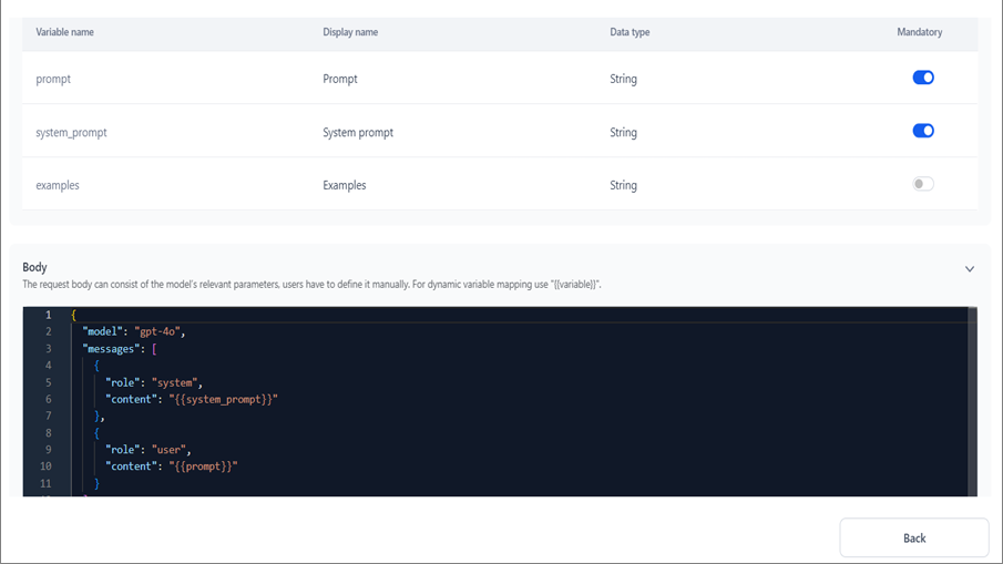 prompt variables prompt variables
