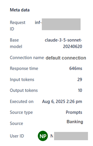 external model metadata external model metadata