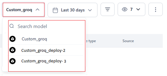 model name filter model name filter