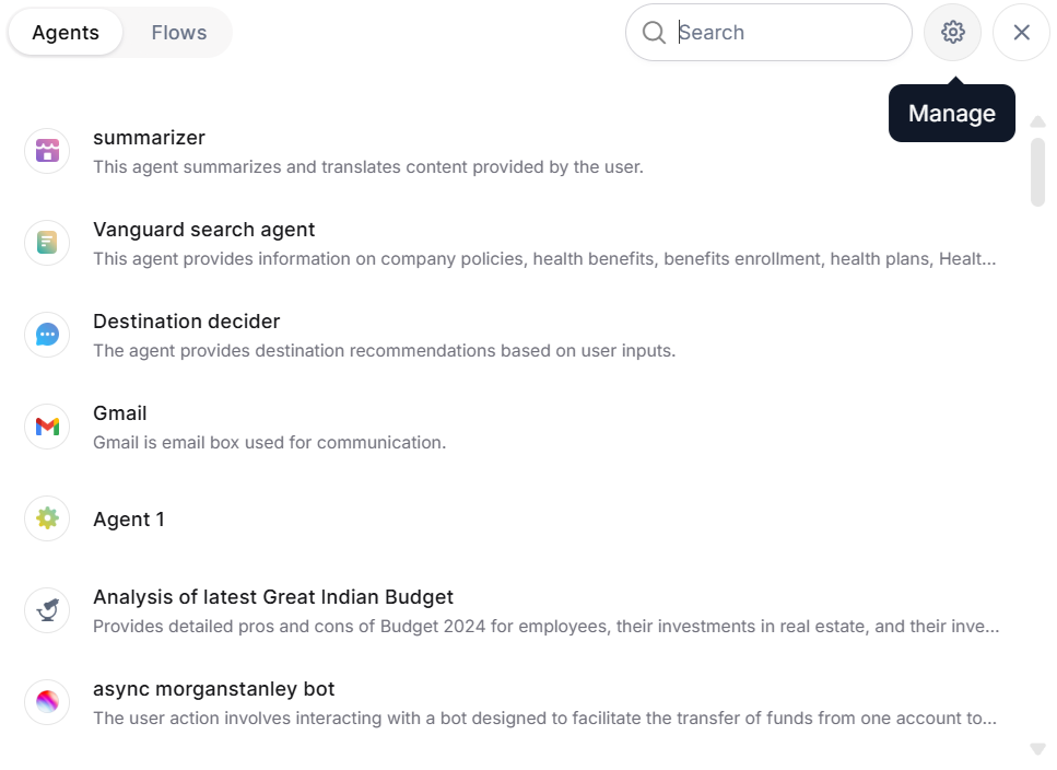Agent Management Agent Management