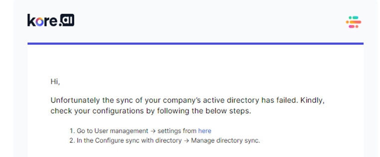 failed sync