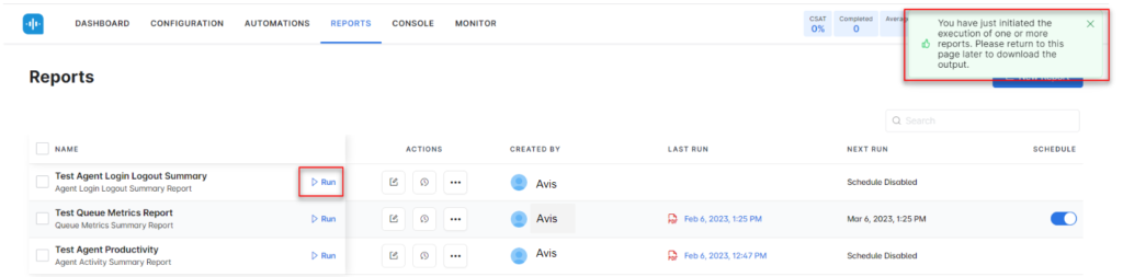 Agent Login Logout Summary Report – SmartAssist
