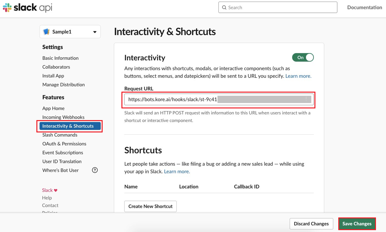 interactivity and shortcuts interactivity and shortcuts