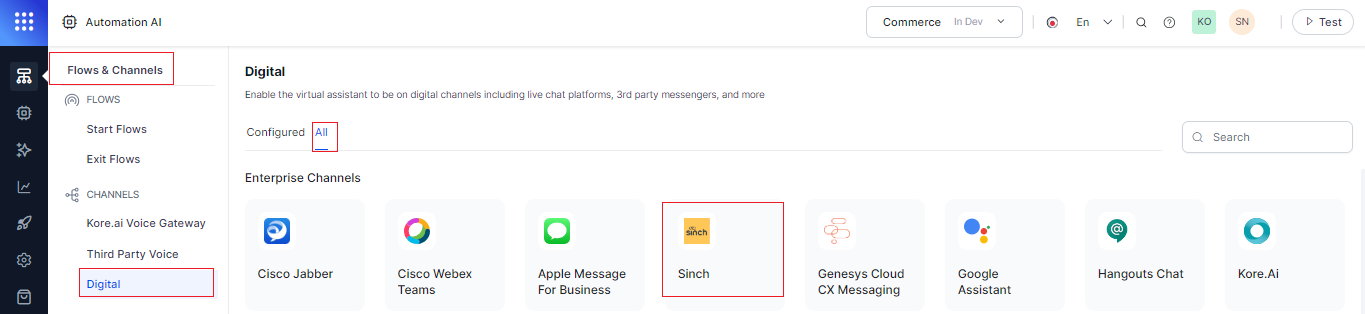 select Sinch select Sinch
