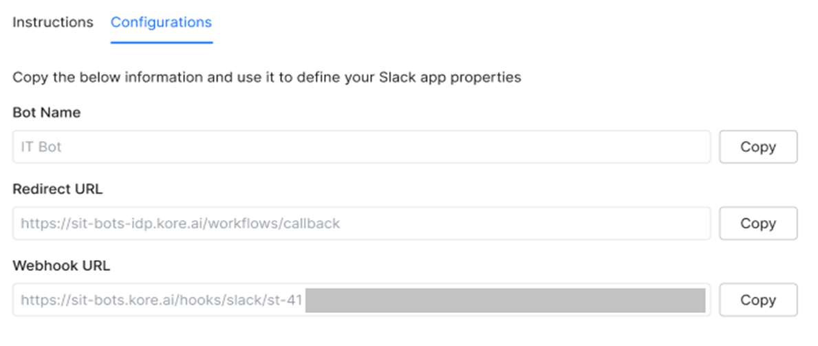 slack configuration slack configuration