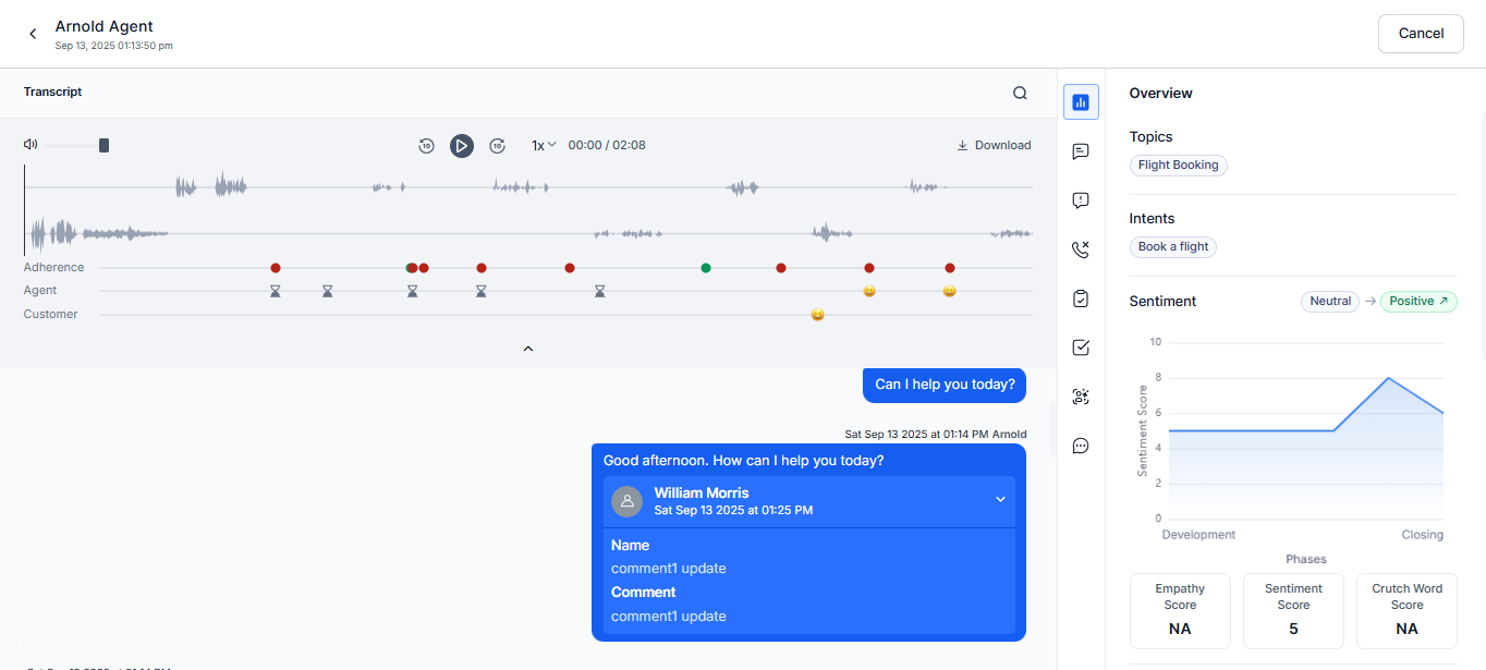 Manually Audited with Auto QA Interactions Manually Audited with Auto QA Interactions