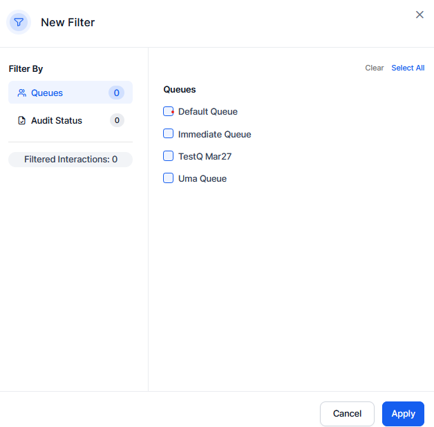 Manually Audited with Auto QA Interactions Manually Audited with Auto QA Interactions