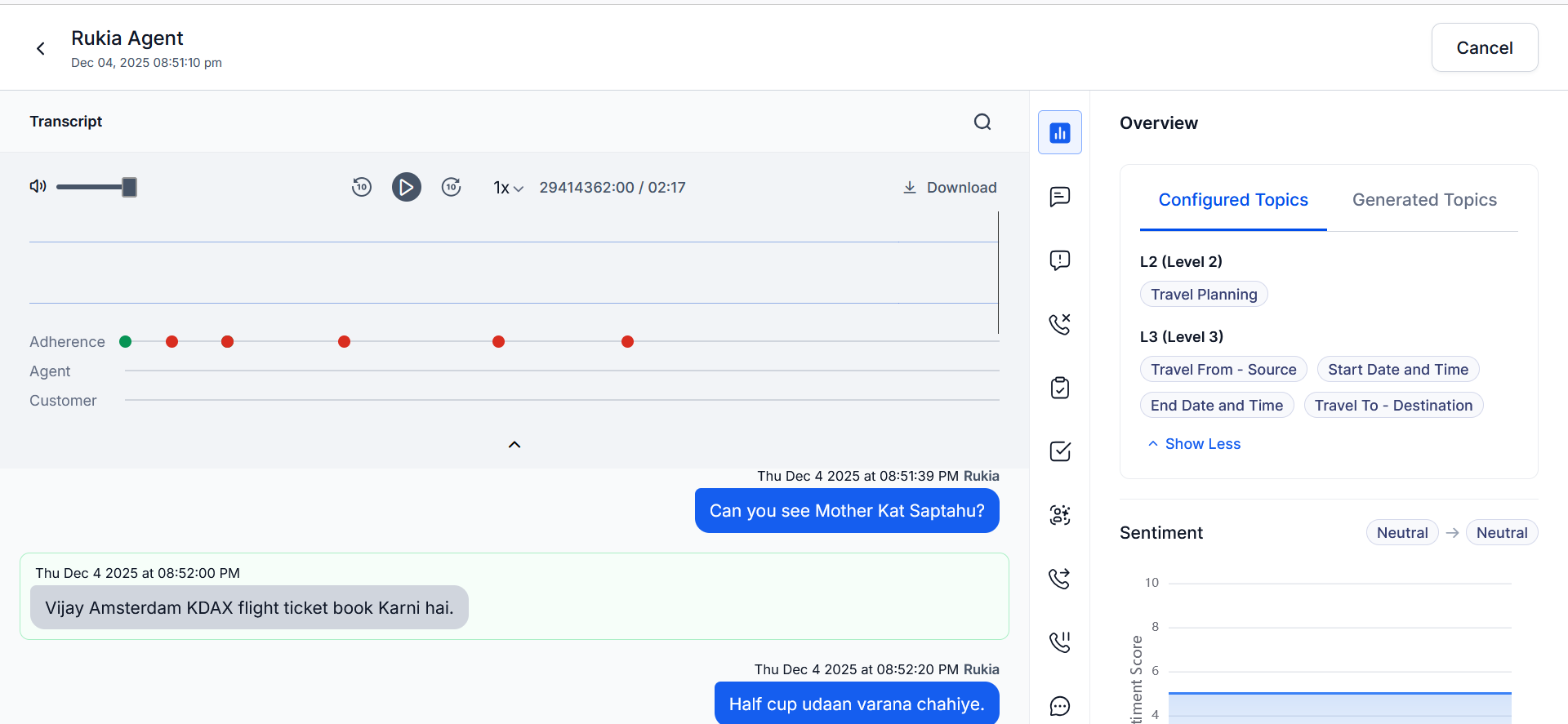 Interaction Audit Status Interaction Audit Status