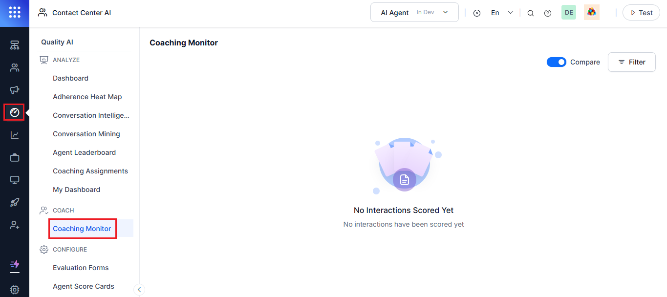 Coaching Monitor Coaching Monitor