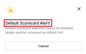 default scorecard default scorecard